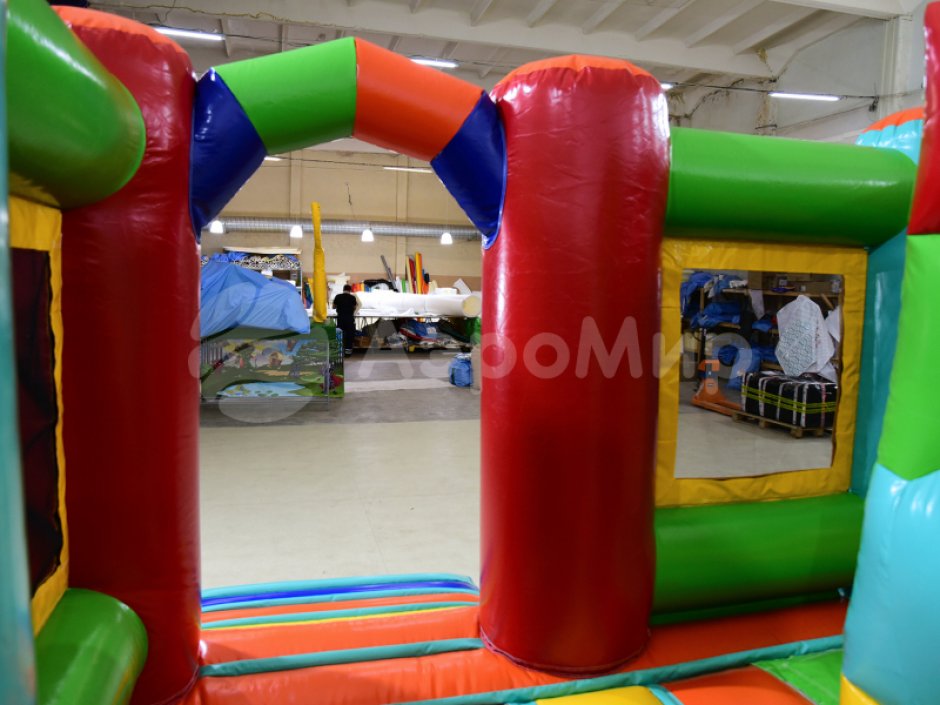 Надувной батут Конфетти — небольшой, коммерческий на 25 м²