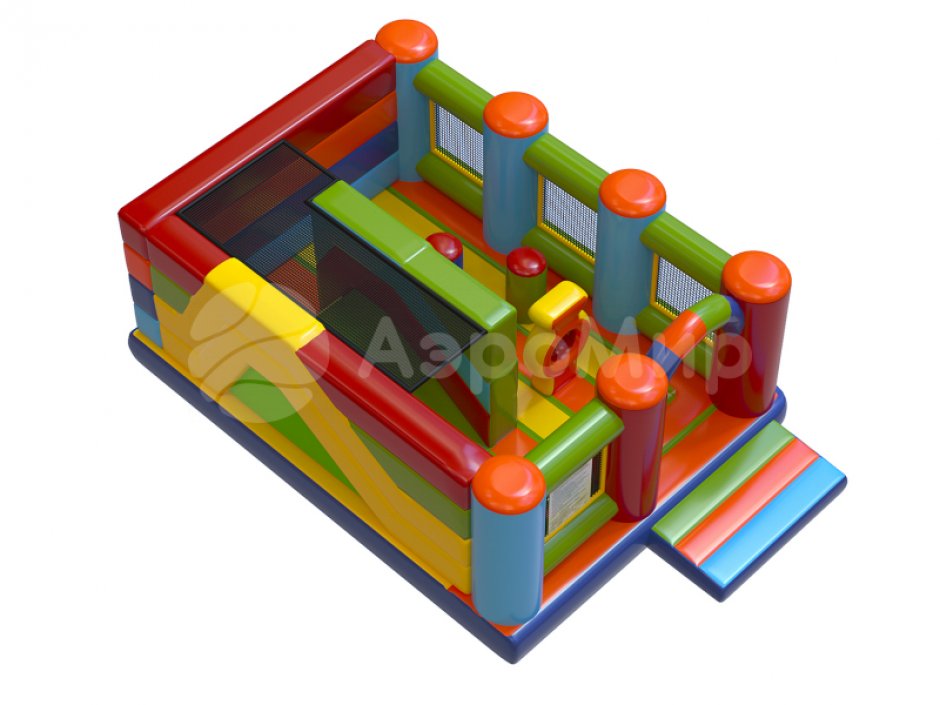 Надувной батут Конфетти — небольшой, коммерческий на 25 м²