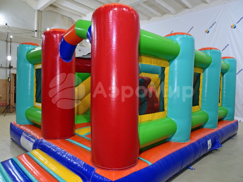 Надувной батут Конфетти — небольшой, коммерческий на 25 м²