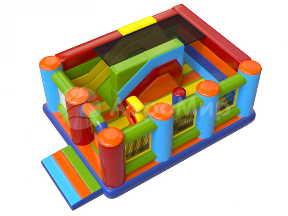 Надувной батут Конфетти — небольшой, коммерческий на 25 м²