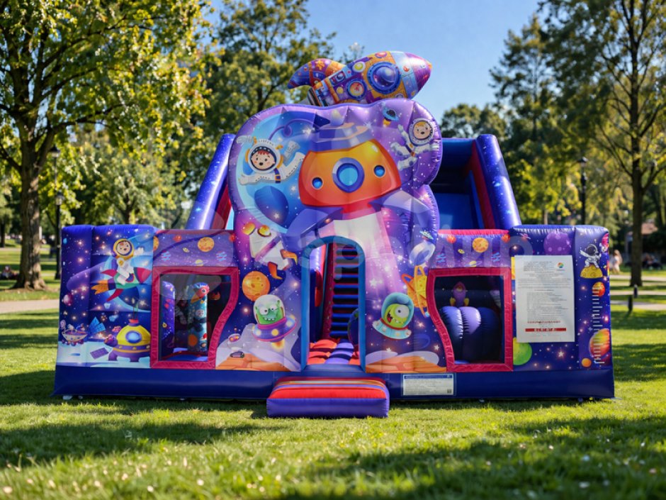 Надувной батут Космоленд