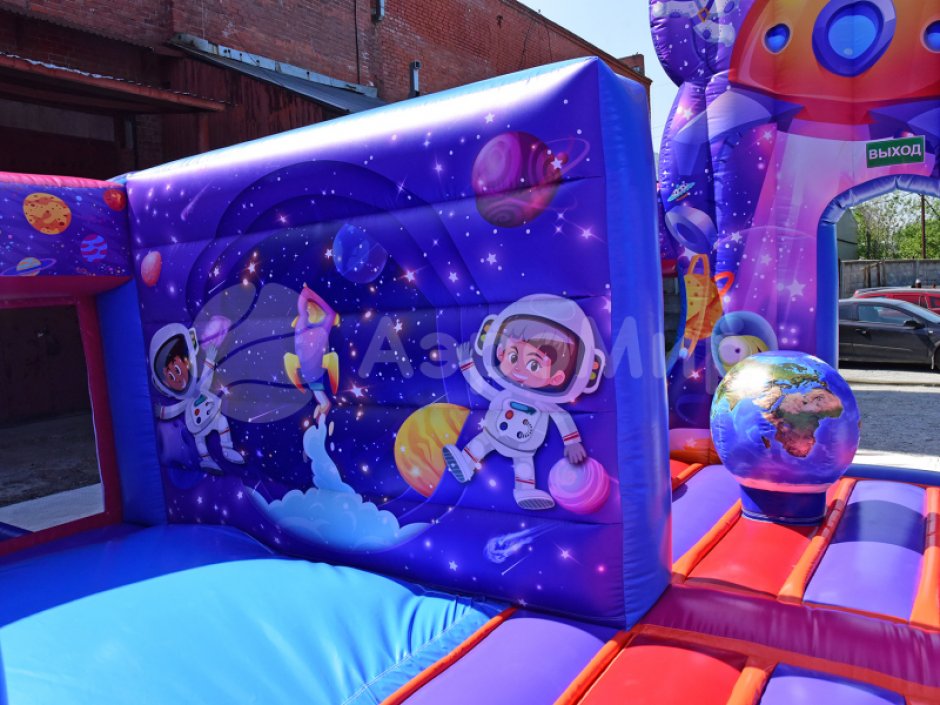Надувной батут Космоленд