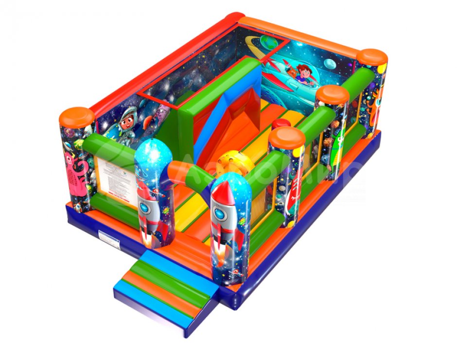 Надувной батут Космос — небольшой для бизнеса на 25 м²