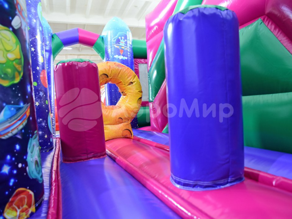 Надувной батут Космос — небольшой для бизнеса на 25 м²