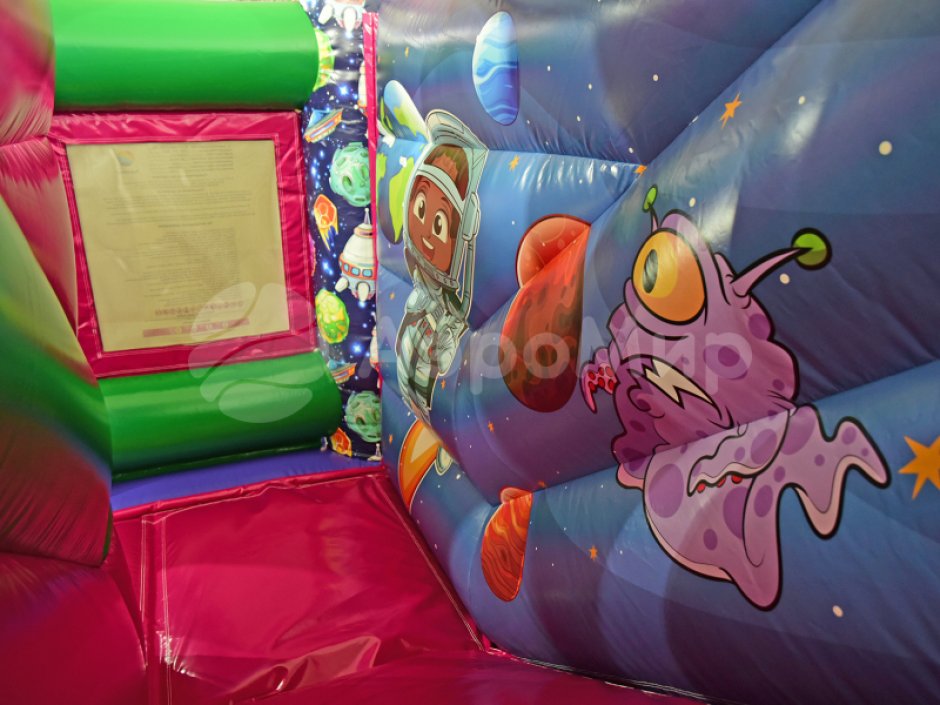 Надувной батут Космос — небольшой для бизнеса на 25 м²