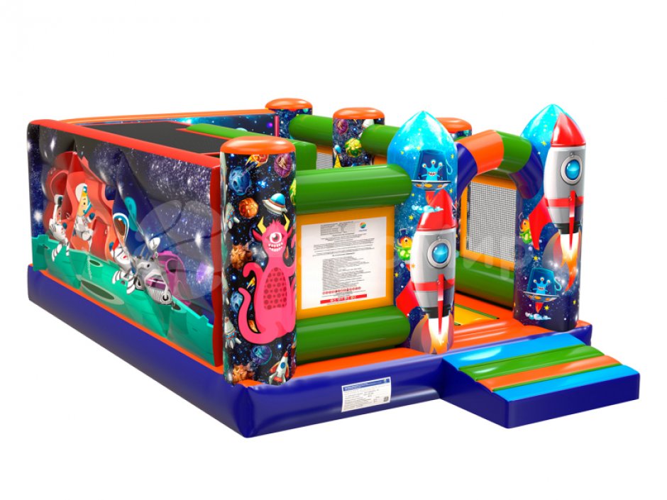 Надувной батут Космос — небольшой для бизнеса на 25 м²