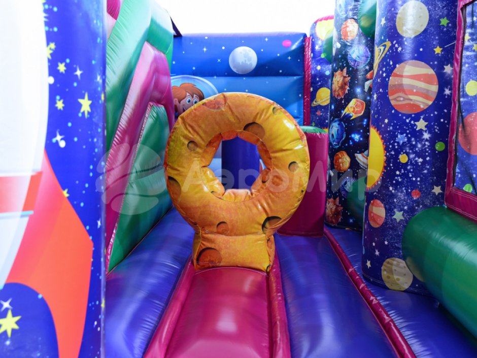 Надувной батут Космос — небольшой для бизнеса на 25 м²