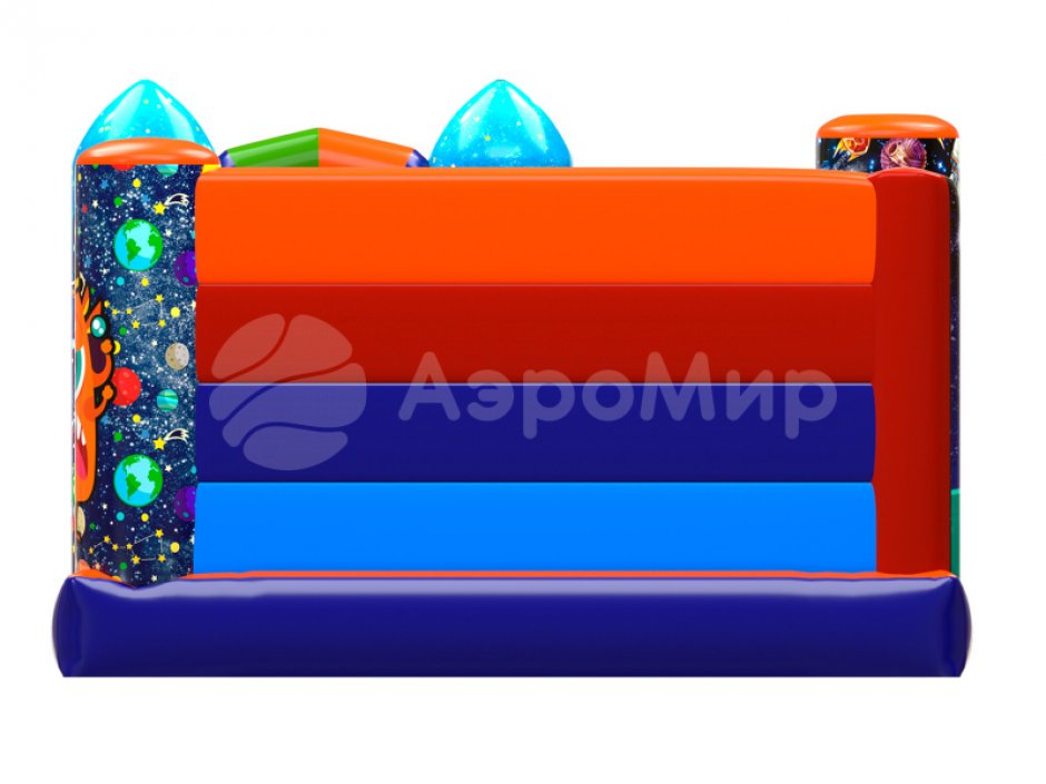 Надувной батут Космос — небольшой для бизнеса на 25 м²
