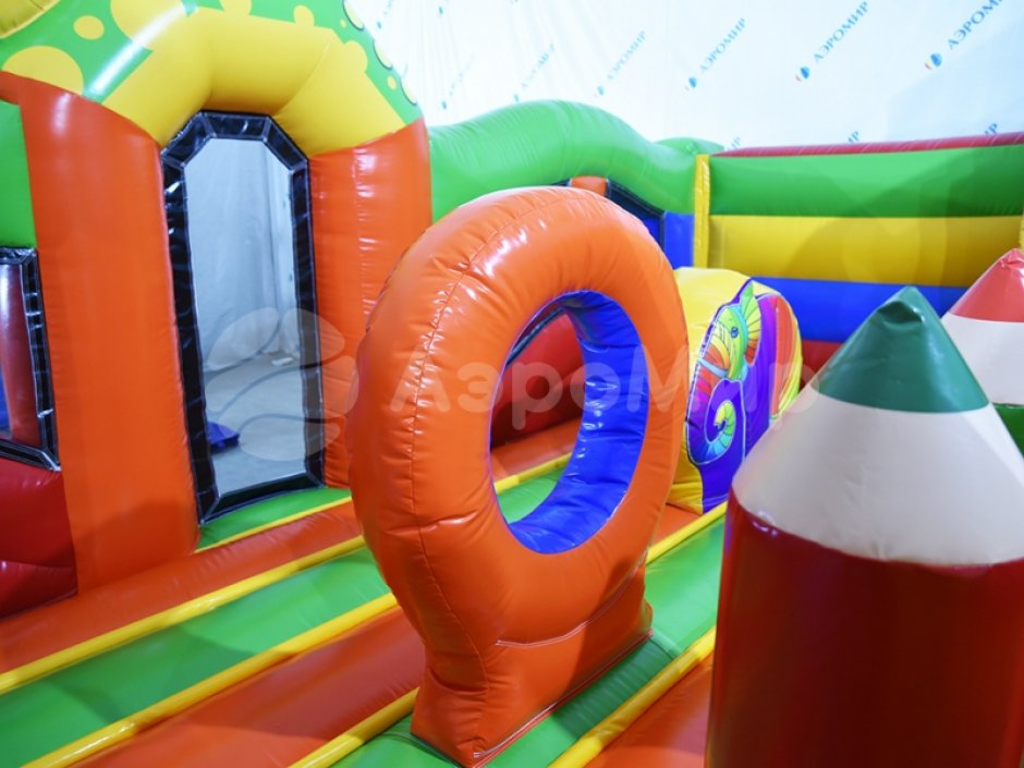 Надувной батут Краски — батут для бизнеса на ~ 36,5 м²