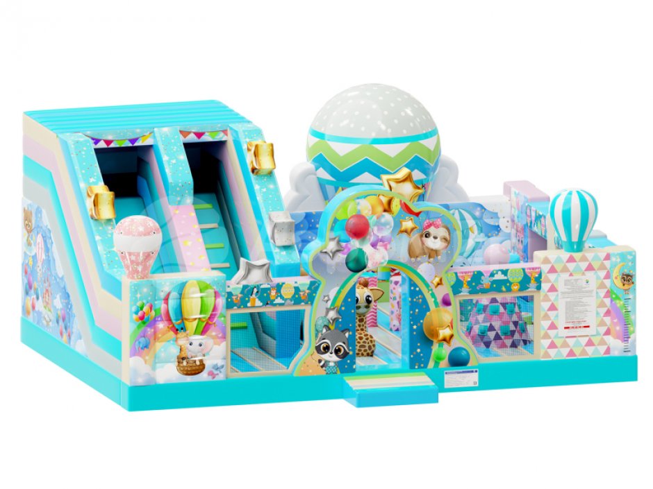 Надувной батут Путешествие 2.0 площадью около 75 м²