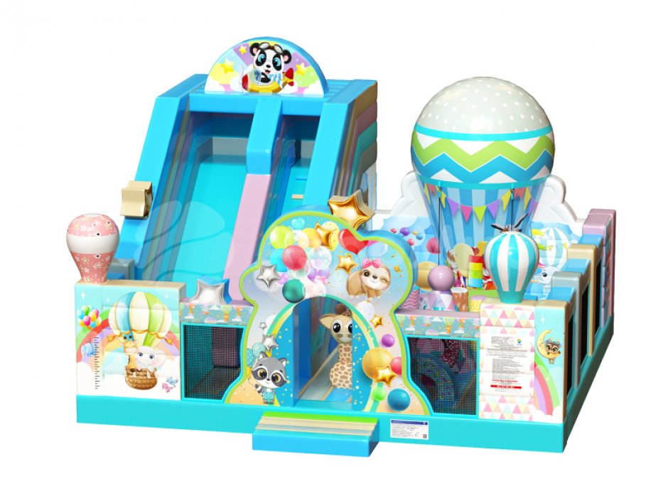 Надувной батут Путешествие — площадь около 75 м²