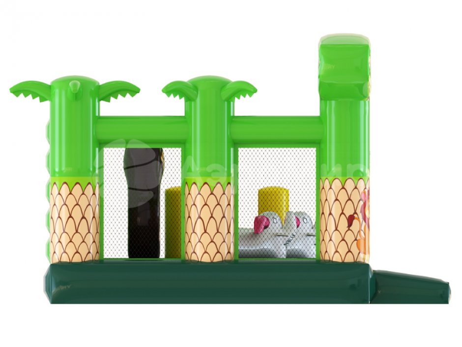 Надувной батут Сафари — небольшой, коммерческий на 17,5 м²