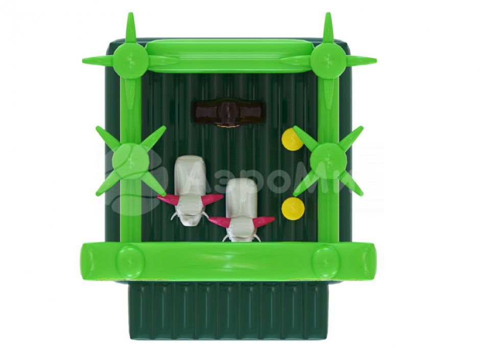 Надувной батут Сафари — небольшой, коммерческий на 17,5 м²