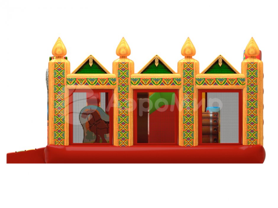 Надувной батут Сказка — авторские надувные батуты на 30 м²