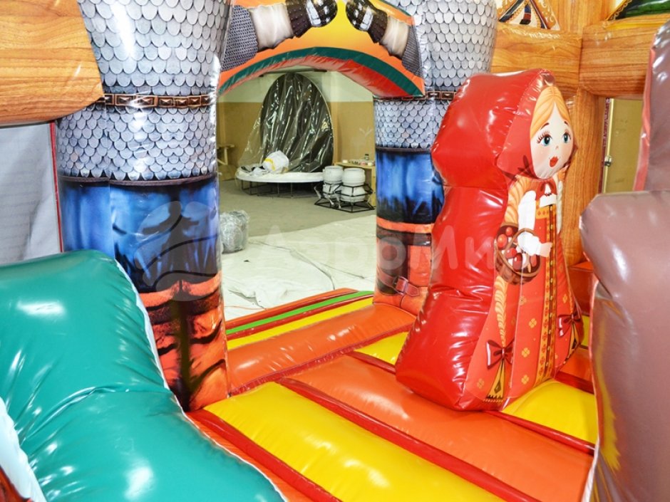 Надувной батут Сказка — авторские надувные батуты на 30 м²