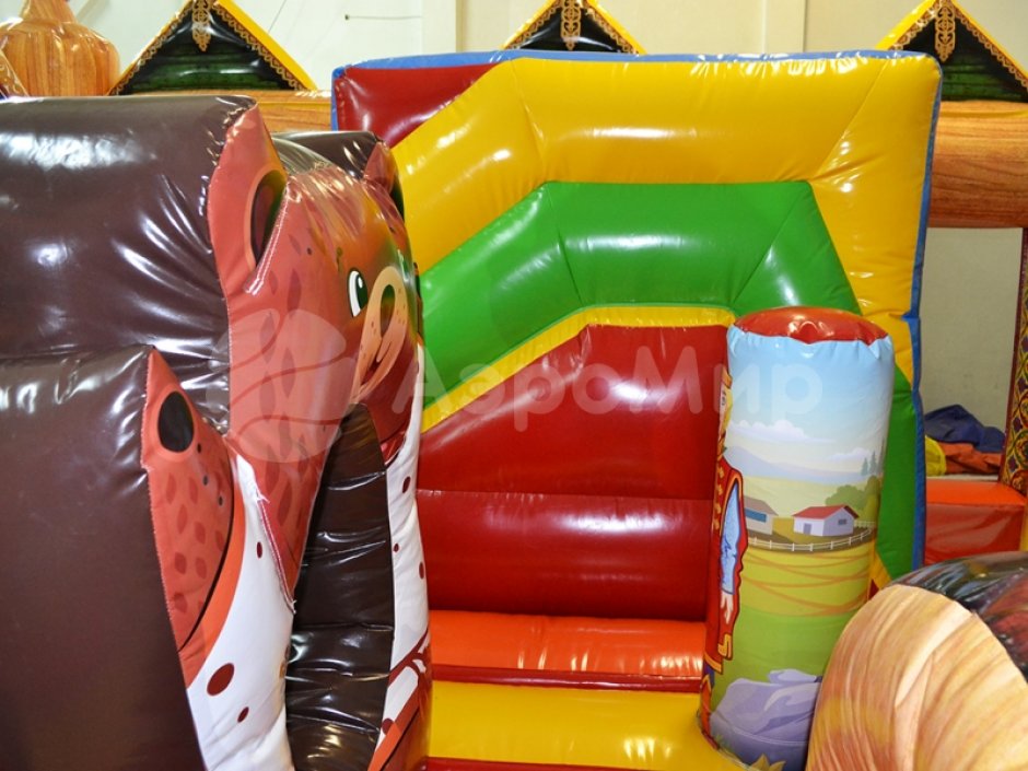 Надувной батут Сказка — авторские надувные батуты на 30 м²