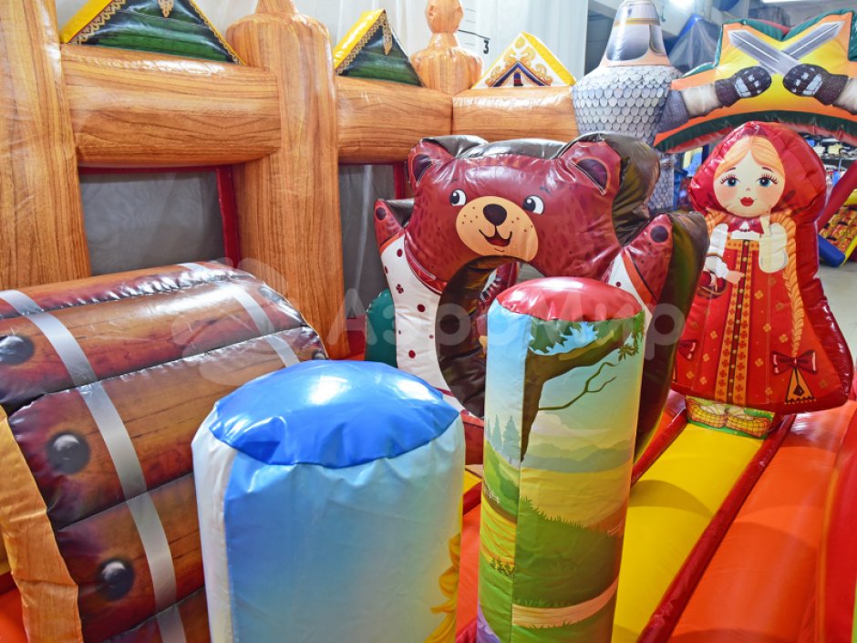 Надувной батут Сказка — авторские надувные батуты на 30 м²