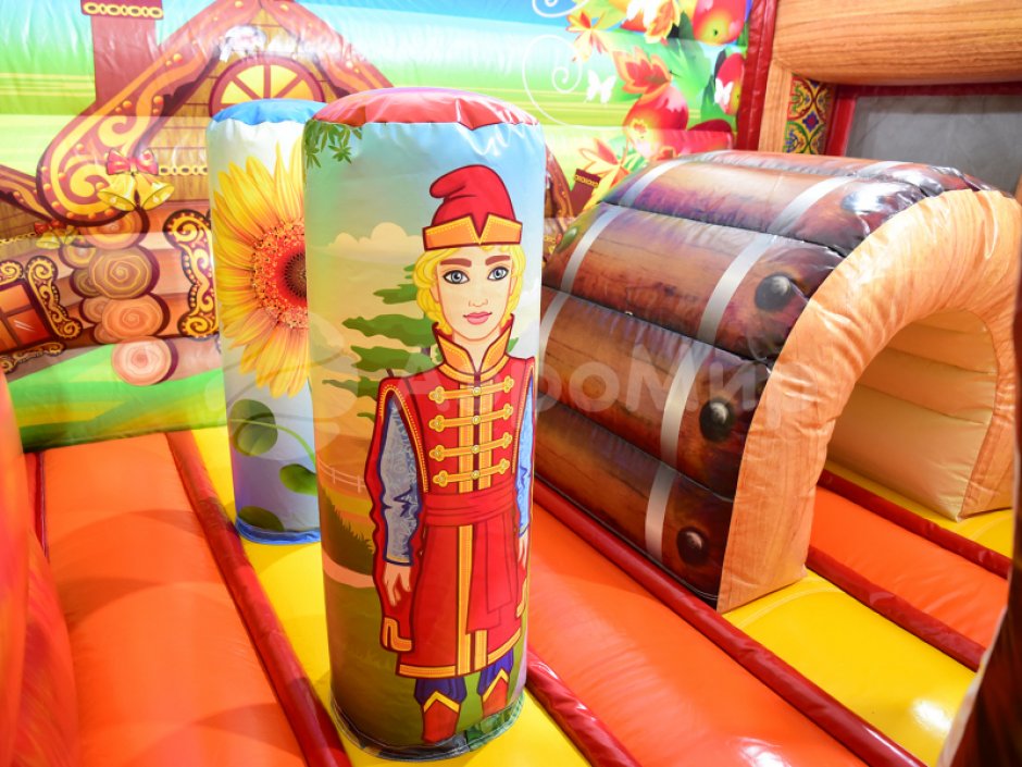 Надувной батут Сказка — авторские надувные батуты на 30 м²