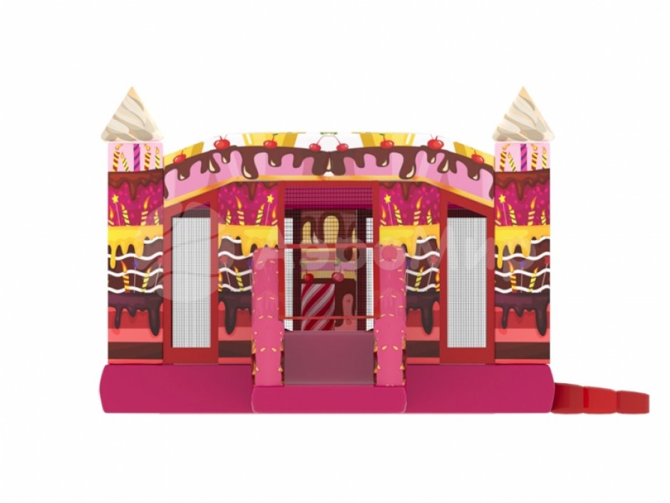 Надувной батут Сластена — детский батут на 16 м² для тематических праздников