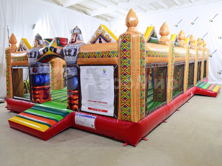 Тридевятое царство — большой авторский батут на 66 м²