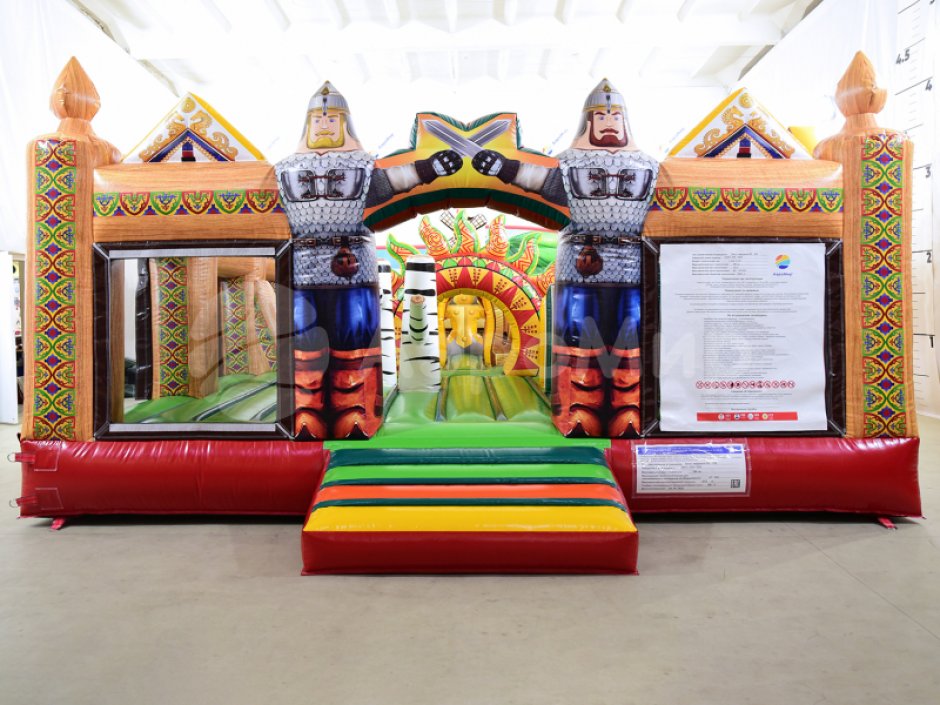 Тридевятое царство — большой авторский батут на 66 м²