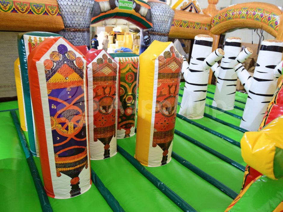 Тридевятое царство — большой авторский батут на 66 м²