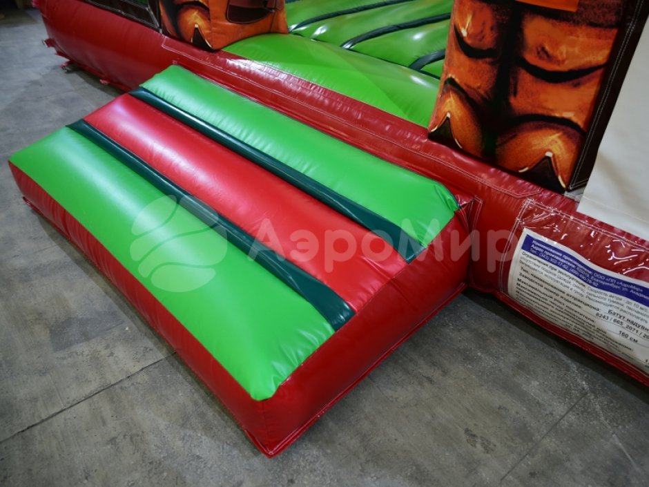 Большой надувной батутный комплекс Змей Горыныч