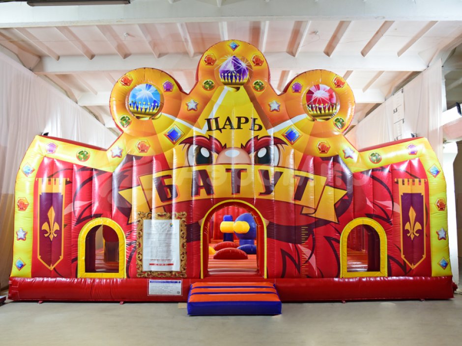 Коммерческий надувной Царь батут, площадью 100 м²