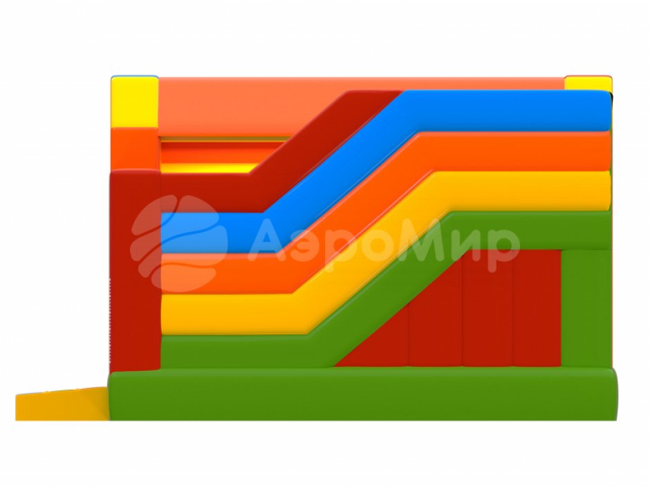 Надувной батут вечеринка — коммерческий надувной батут с крышей на ~25 м²