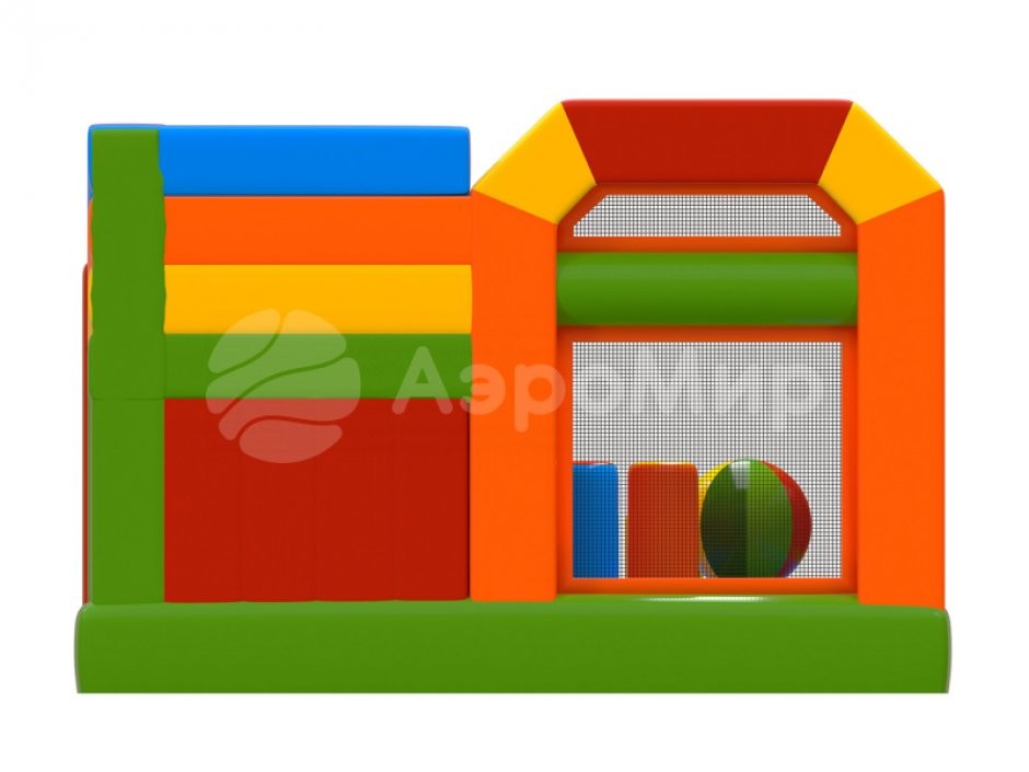 Надувной батут вечеринка — коммерческий надувной батут с крышей на ~25 м²