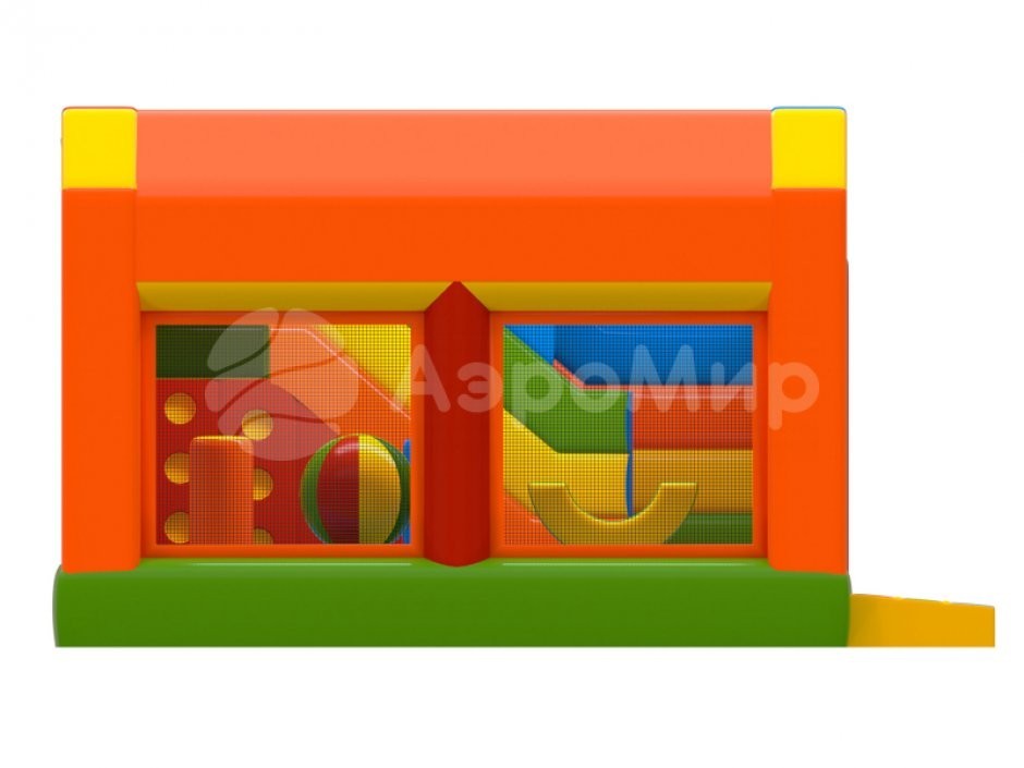 Надувной батут вечеринка — коммерческий надувной батут с крышей на ~25 м²