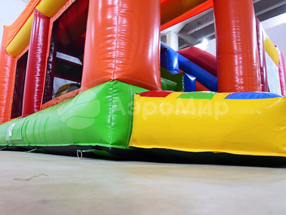 Надувной батут вечеринка — коммерческий надувной батут с крышей на ~25 м²