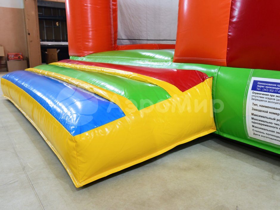 Надувной батут вечеринка — коммерческий надувной батут с крышей на ~25 м²