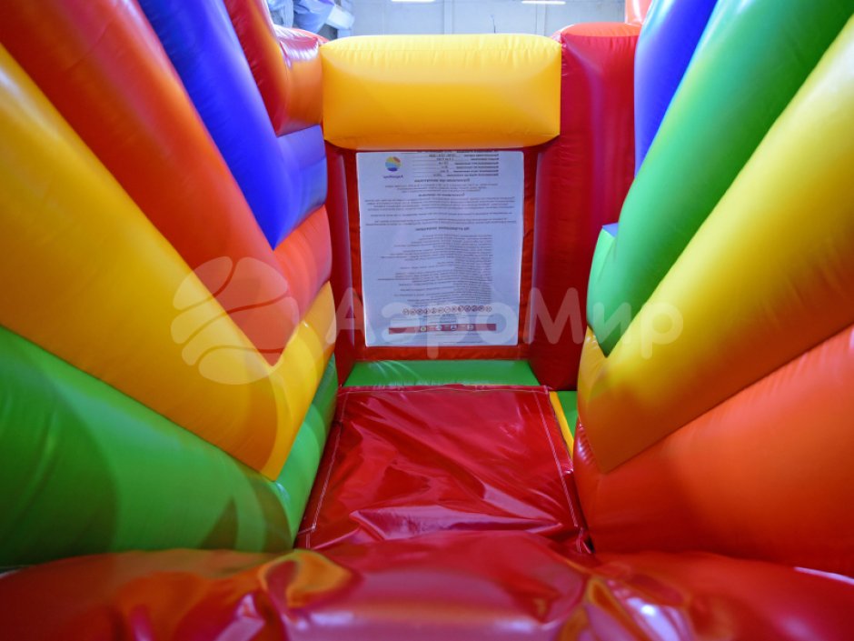 Надувной батут вечеринка — коммерческий надувной батут с крышей на ~25 м²