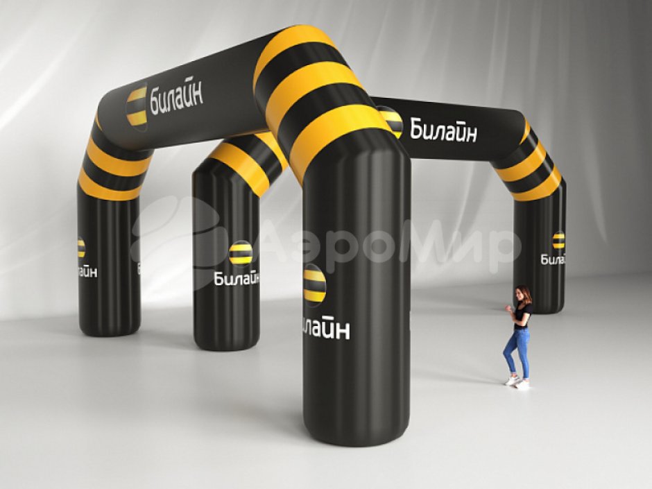 Герметичная надувная арка — универсальные арки не требующие электричества для работы