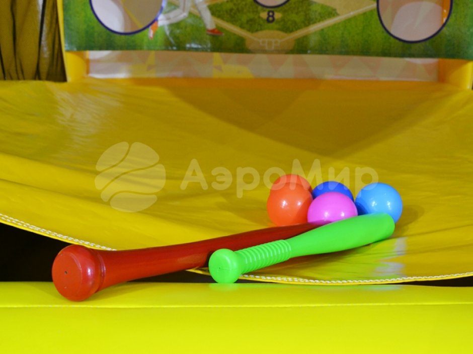 3 в кубе — игровой аттракцион бейсбол, крестики-нолики и дартс