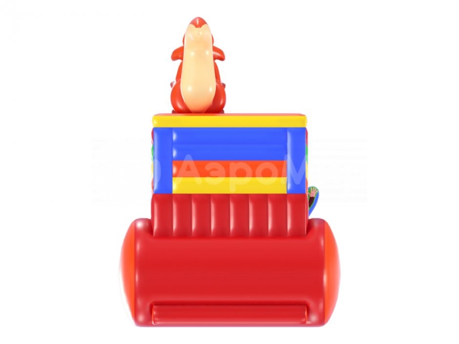 Надувной батут-горка Белка — площадью 40 м²