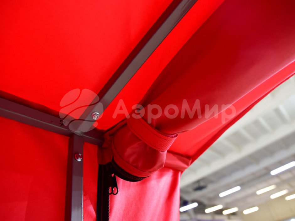 Каркасная палатка 2,0 х 2,0 м — металлокаркас, материал оксфорд + ПВХ