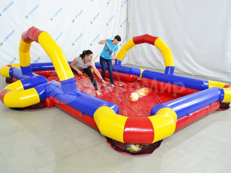 Бильярдбол — надувной гигантский бильярд