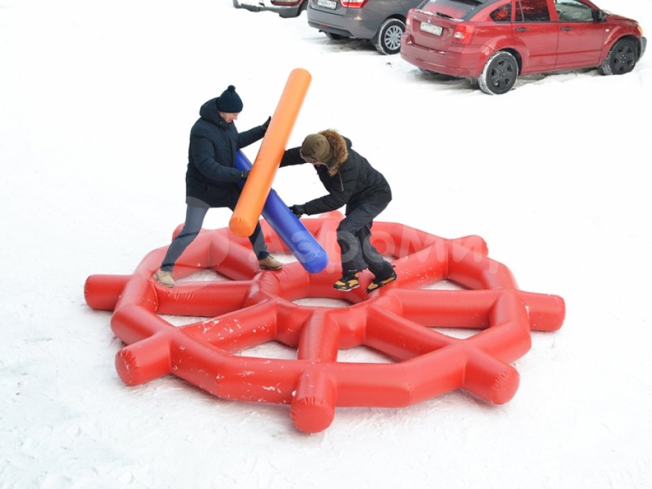 Битва на штурвале — командный аттракцион на силу и ловкость