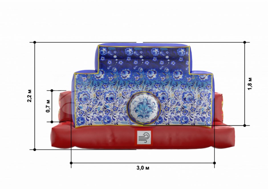 Бой на бревне — командный аттракцион на два участника
