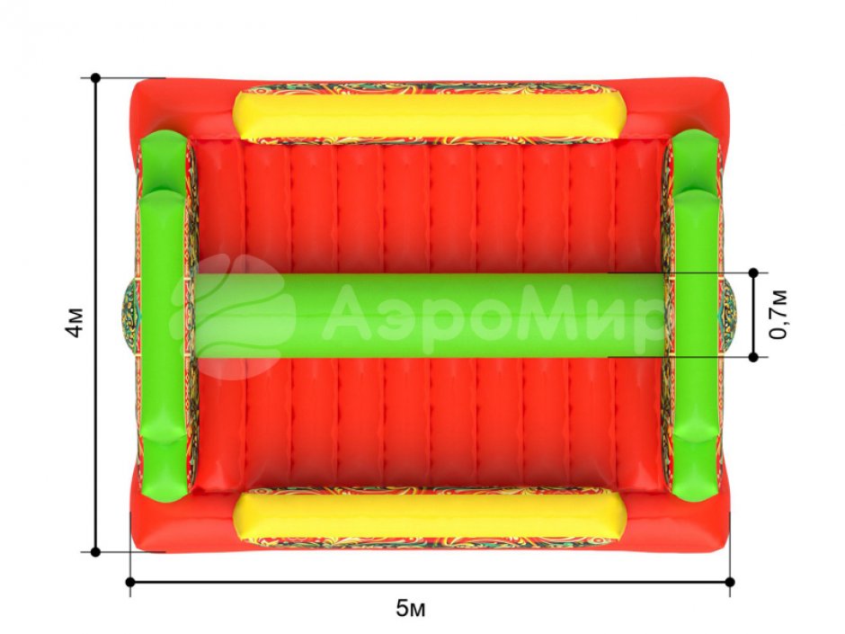 Бой на бревне — командный аттракцион на два участника