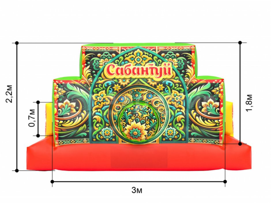 Бой на бревне — командный аттракцион на два участника