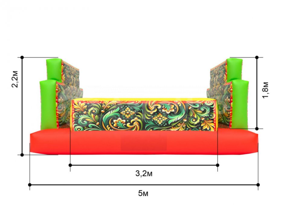 Бой на бревне — командный аттракцион на два участника