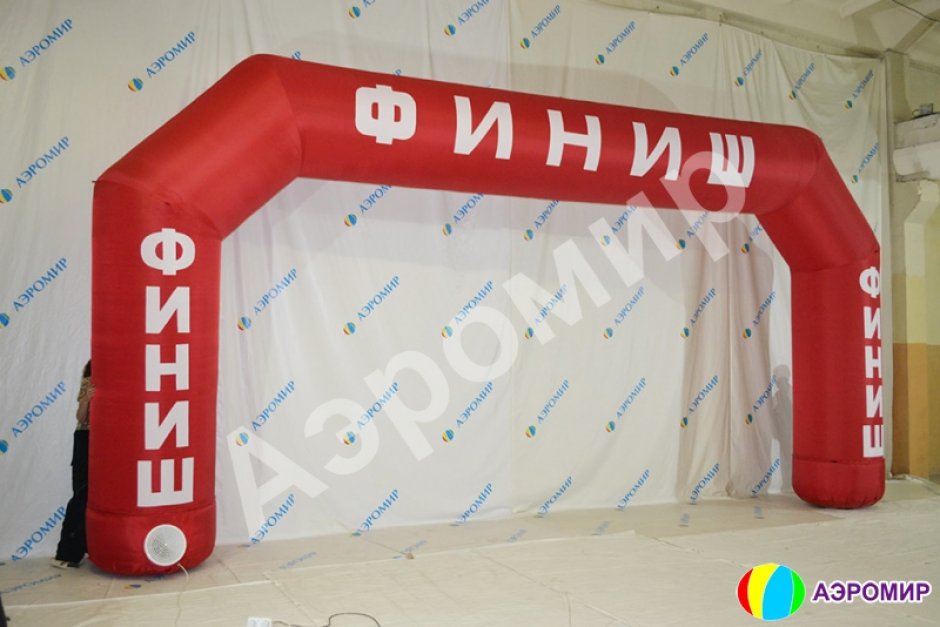 Надувные финишные ворота 