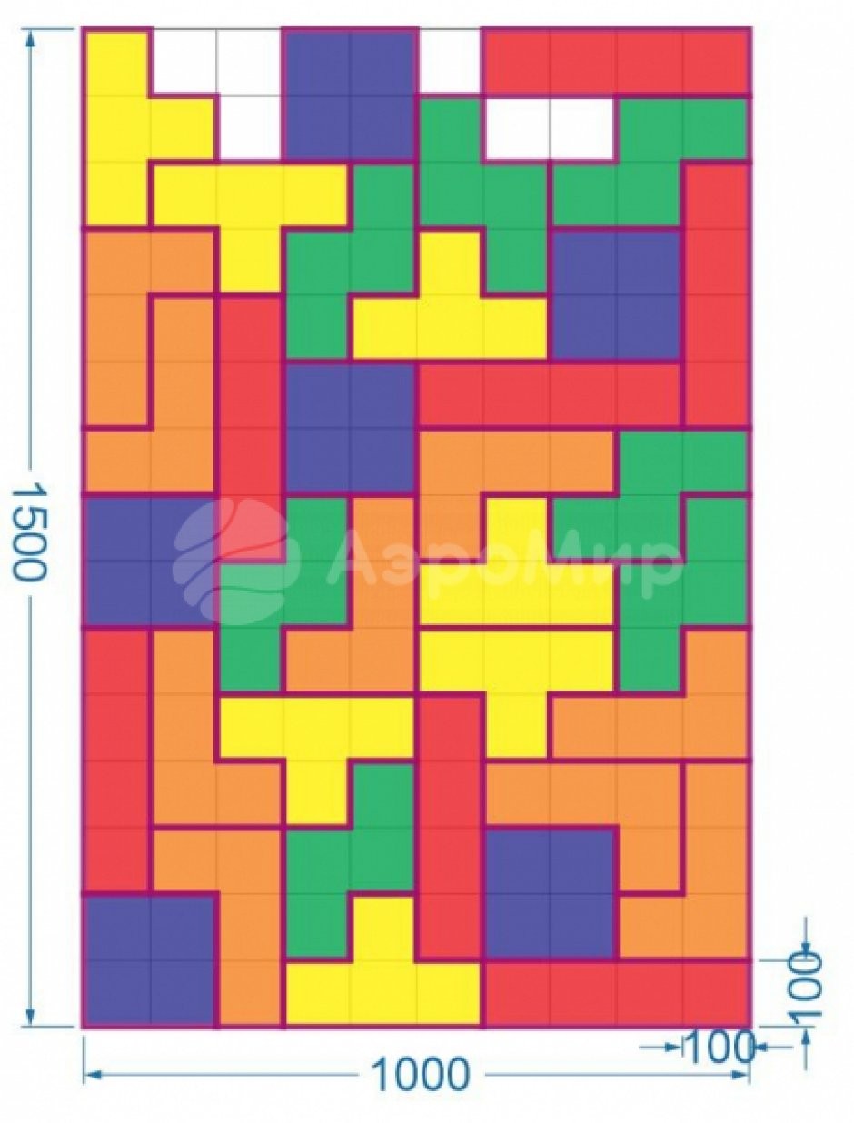 Прямоугольный тетрис