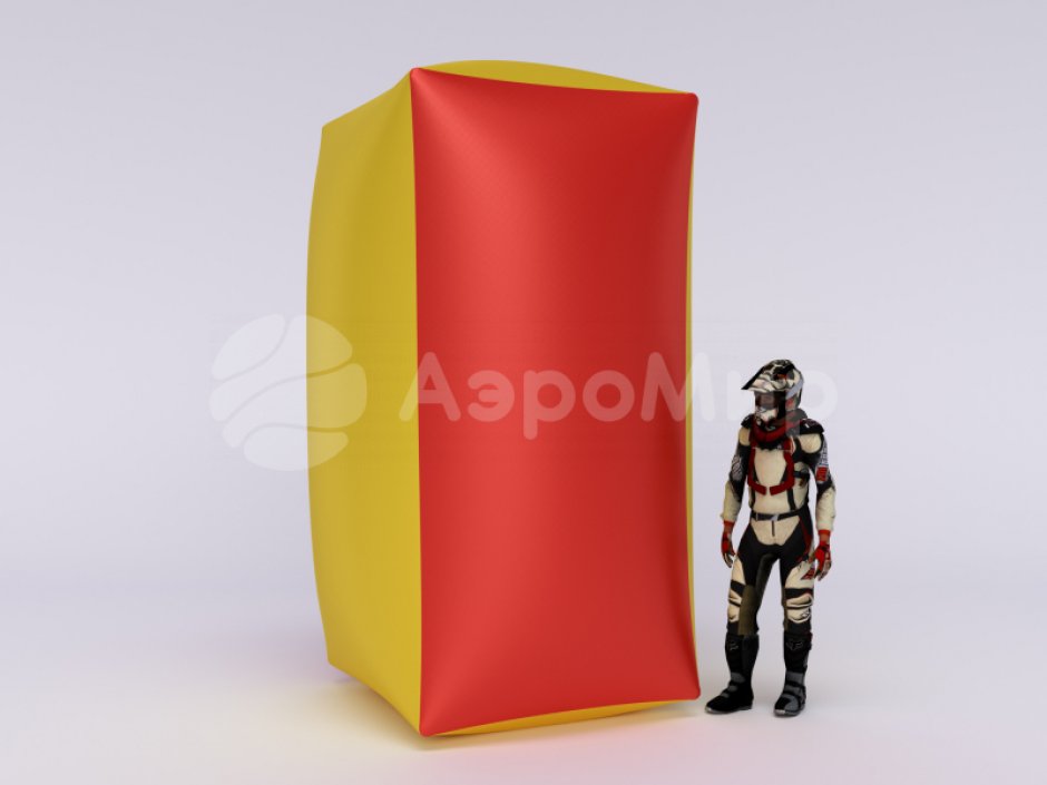 Надувная тактическая фигура Большой кирпич (Giant Brick) для игры в пейнтбол, нёрф, лазертаг и арчеритаг
