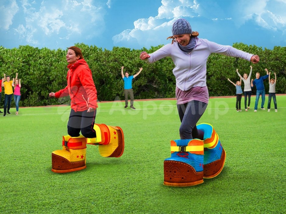 Гигантские ботинки — для эстафет, конкурсов и веселых забегов