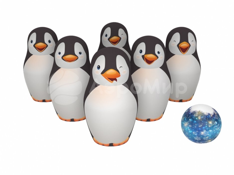 Надувные кегли Антарктида