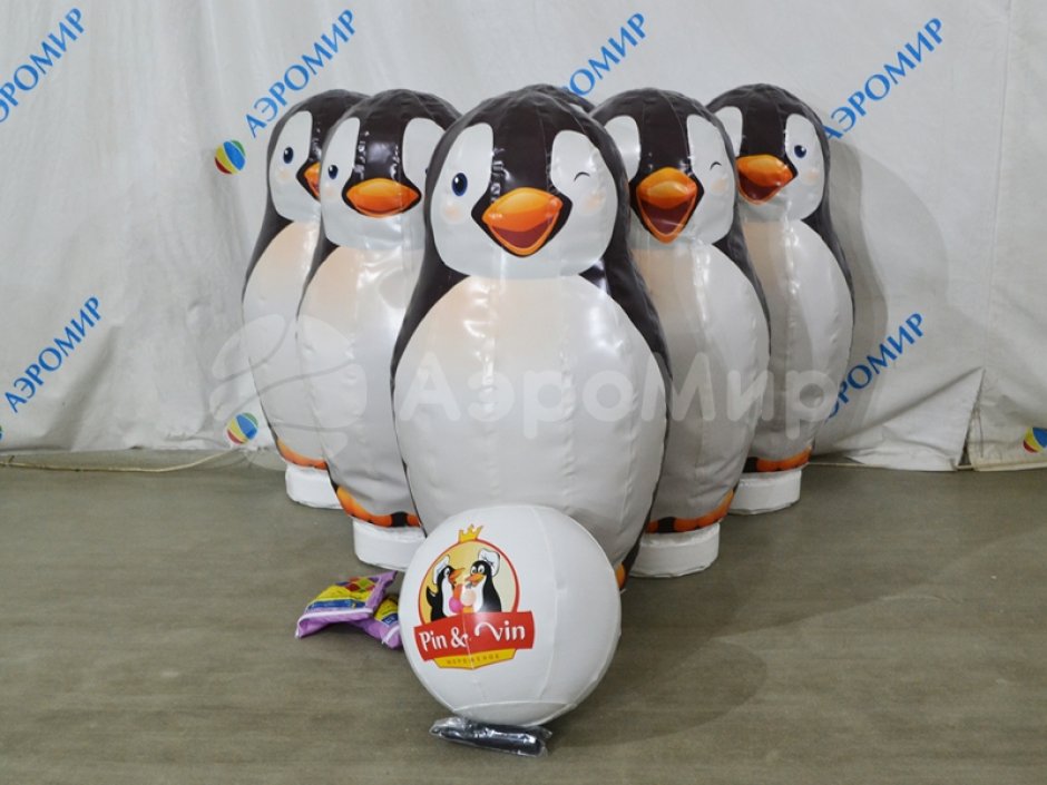 Надувные кегли Антарктида